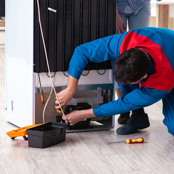 how much do you charge for refrigerator repair services in New Summerfield TX